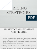 Pricing Strategy