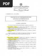 Tribunale Di Palmi. Sentenza Cacciola | PDF
