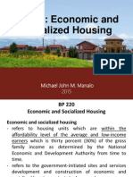 Socialized and Economic Housing