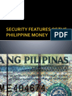 Security Features of The Philippine Money