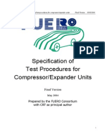 Testprocedure Compressor Expander