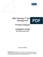 BMC Remedy IT Service Management - Process Designer Installation Guide