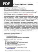 Regras GT Sebramus 2015 - Novo Prazo