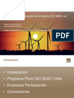 Experiencia ISO 50001 en Chile