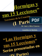 Las Hormigas y Sus 15 Lecciones