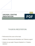 Meditation at Crown of Head Removes Imprints of Karma