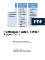 Pricing Modal