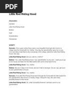 Download Drama Script Little Red Riding Hood by Letchumi Devi Jayaprakasan SN284976579 doc pdf