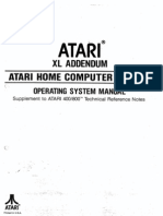 Atari XL Addendum - OS Manual