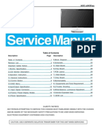 Manual Service Aoc - E943fwsk