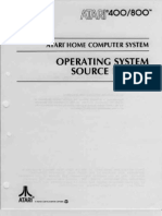 Atari 400-800 Operation System Source Listning