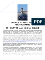 Google Street View Photographs of Kintyre and Gigha Online