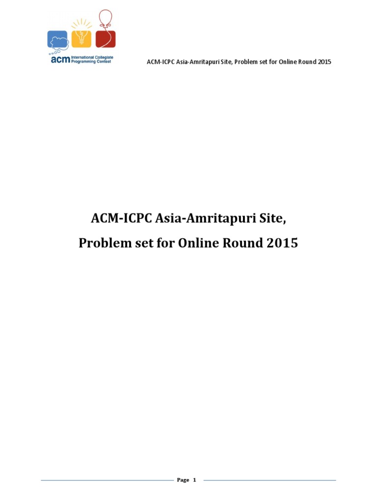 Amrita Puri Online Contest Number Theory Discrete Mathematics