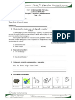 Test Evaluare Initiala Limba Romana Clasaaiia