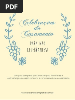 E Book Celebracoes de Casamento Para Nao Celebrantes