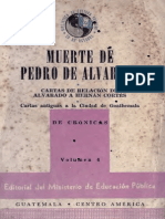 Muerte de Pedro de Alvarado, Cartas