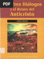 Los tres dialogos y el relato del Anticristo - Soloviev, V.