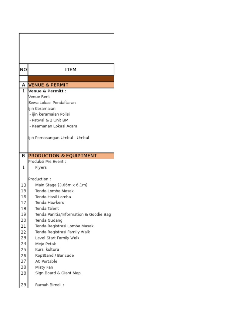 Ropstand Budget for Event Planning | PDF | Computers | Technology ...