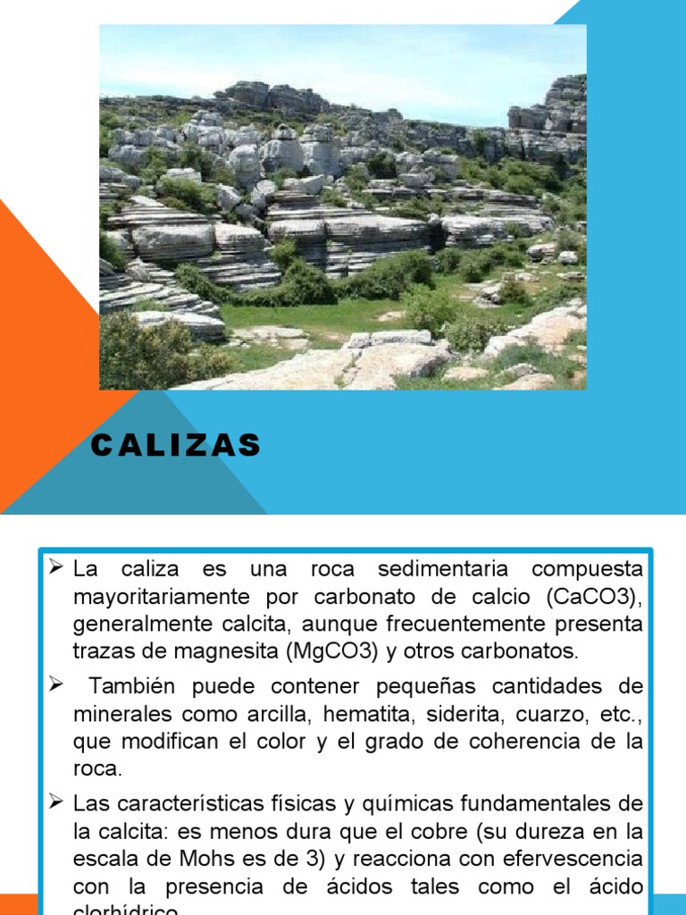 Formacion de Calizas | PDF | Caliza | Materiales naturales