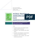 Modul 2 Praktikum Mikrokontroller & Mikroprosesor