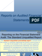 Audit I Reporting WF in Class