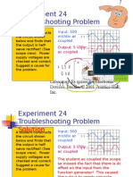 Experiment 24 Troubleshooting Problem: + 1 5 V GND 1 5 V