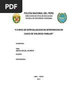 Abuso Sexual en Niños
