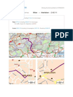 Milan Interlaken Map