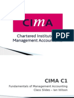 CIMA C1 Unit 1 2012