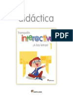 Guia Didactica A Las Letras 1 PDF
