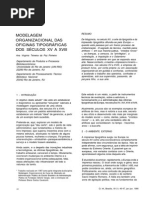 Modelagem Organizacional Das Oficinas Tipograficas Dos Seculos Xv a Xviii