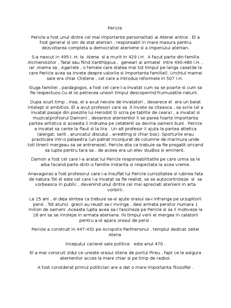 Pericle | PDF