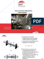 Elementos de Torsión Estáticamente Indeterminados