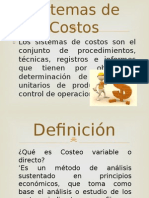 Sistema de Costos