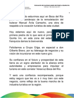 07 01 2011 Colocación de La Primera Piedra Del Hotel La Quinta Inn