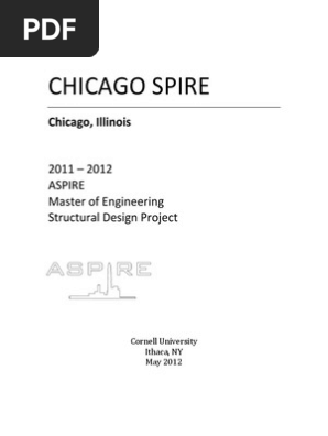 Structural Design Project of Super Tall Building Chicago