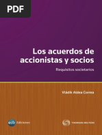 Los Acuerdos de Accionistas y Socios
