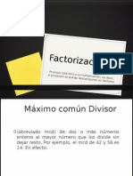 Factorización