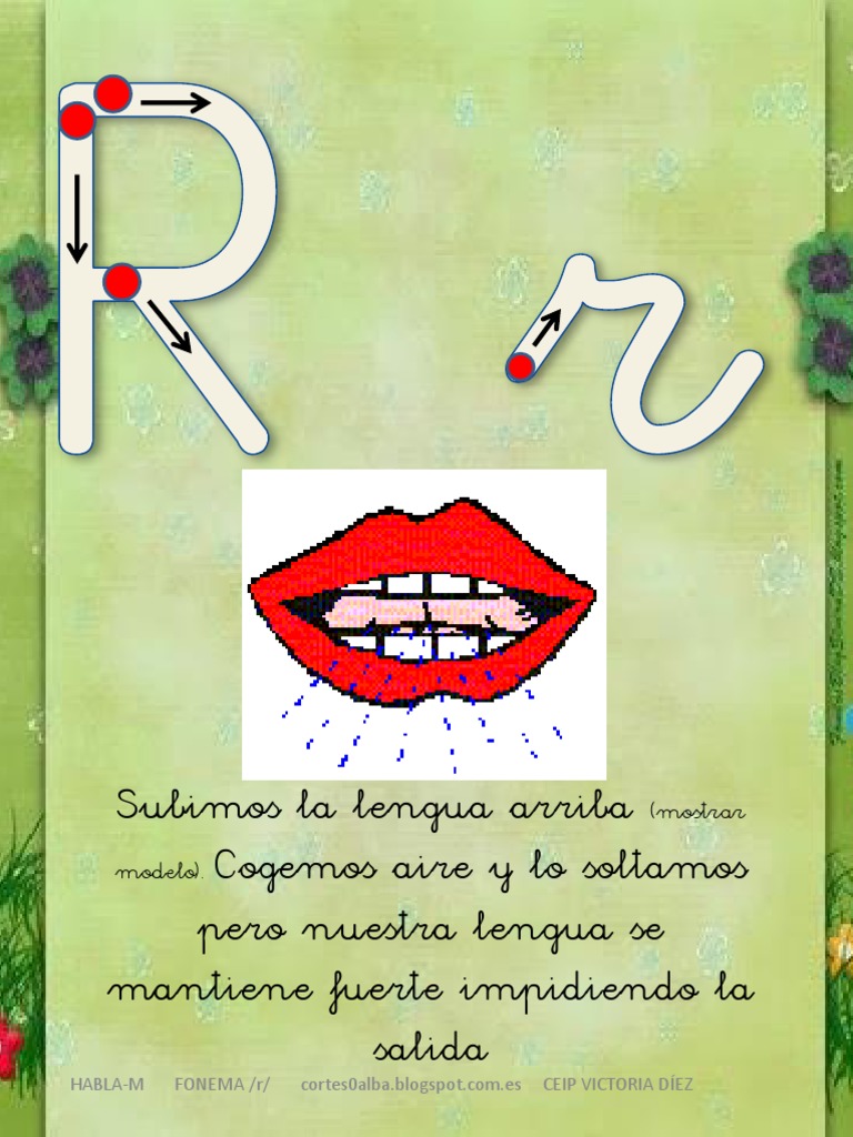 Fonema R Suave | PDF | Artes del Lenguaje y Comunicación | Estudios de ...