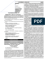 DS 043 - 2006 - AG - Categorizacion de Especies en Peligro