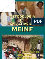 MEINF: Metodología de Educación Interpersonal No Formal