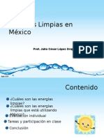 Energias Limpias en México.