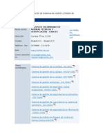 Organismo de Certificación de Sistemas de Gestión