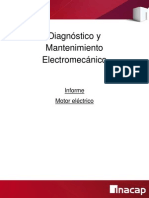 Informe Diagnostico Electromecanico