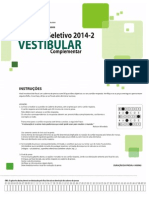 Vestibular Complementar 2014-2 (Prova)