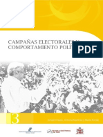 3 - Campañas Electorales y Comportamiento Politico