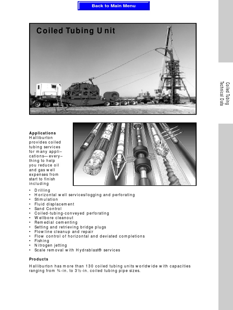 Coil Tubing Unit PDF Strength Of Materials Yield (Engineering)