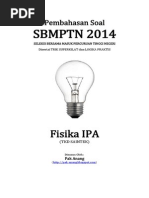 Download Pembahasan Soal SBMPTN 2014 Fisika IPA Kode 512 Sample Version - Unfinished by Agus Wahid SN285076948 doc pdf