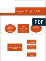 Pemancangan PC Spun Pile