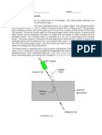 N and R Refractive Index Angle of Refraction